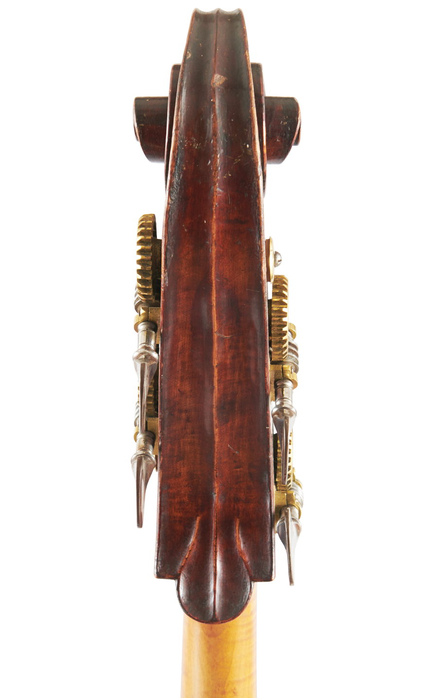 Fuber Double Bass rear scroll