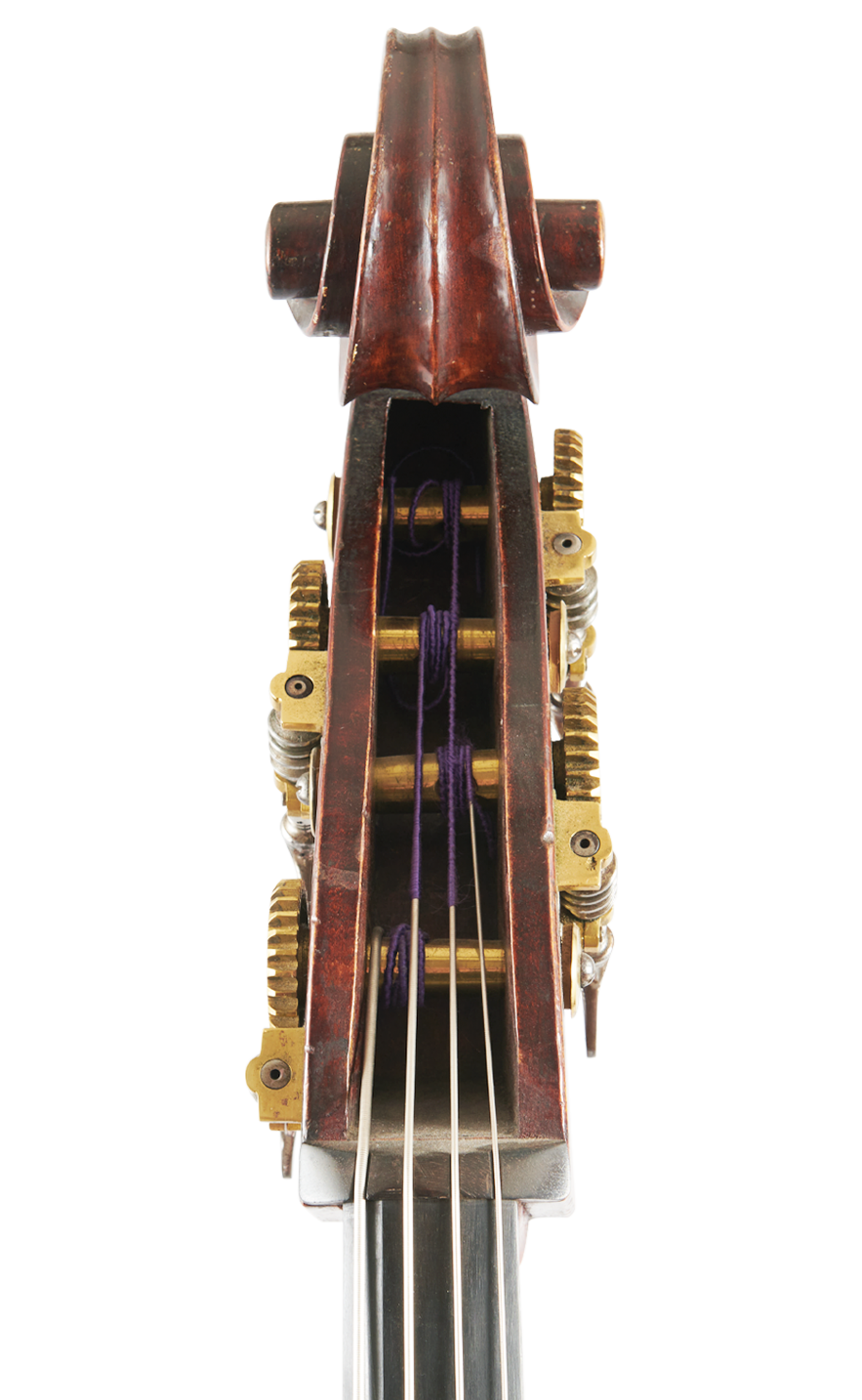 Fuber Double Bass front scroll