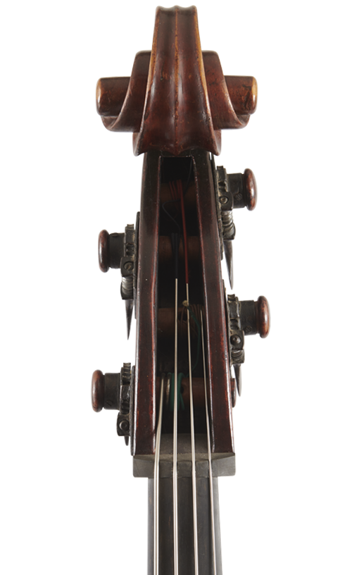 Fuber Double Bass front scroll