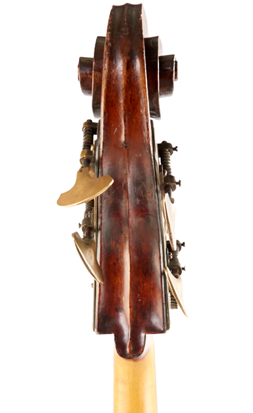 Fuber Double Bass rear scroll