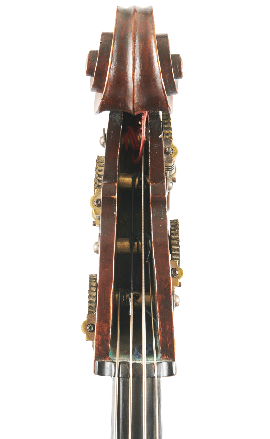 Fuber Double Bass front scroll