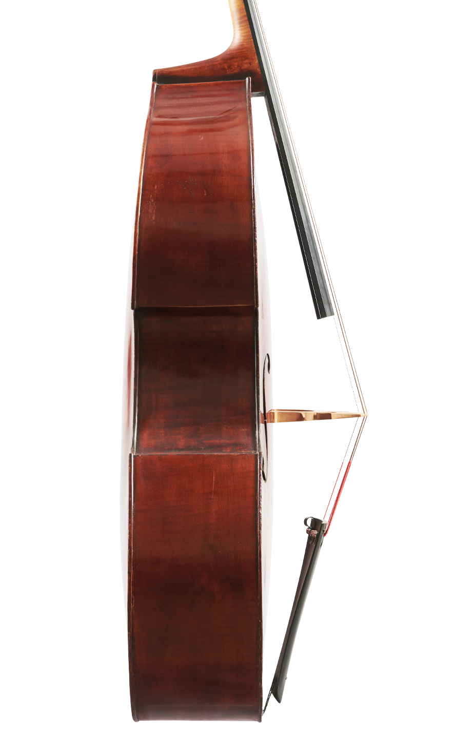 Mirecourt Double Bass Left Side