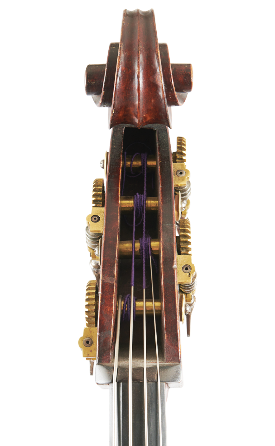 Fuber Double Bass front scroll