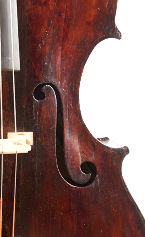 Fuber Double Bass f-hole right